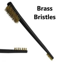 7 Brass Bristle Cleaning Brush ~ Double Ended - Defense Warehouse